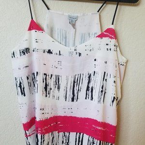 Hot Pink, White & Black Top - NWT